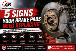 5 Signs Your Brake Pads Need Replacing