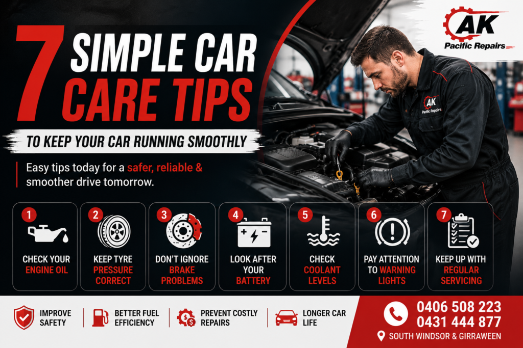 Simple Car Care Tips for Sydney Drivers