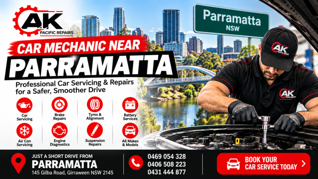 Parramatta Car Service Promotional Banner